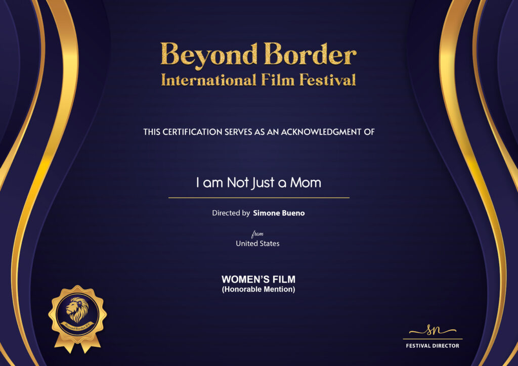 Women's Film Honorable Mention - 2025 Beyond Border International Film Festival